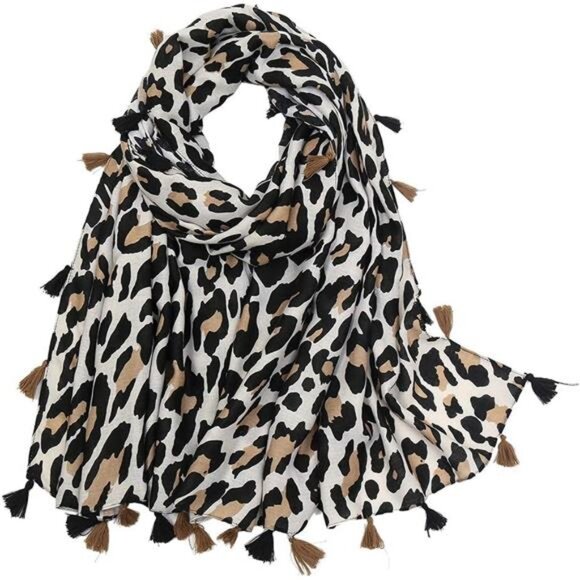 Accessories - Boho Scarf Lightweight Fashion Leopard